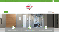 Desktop Screenshot of holz-becker.com